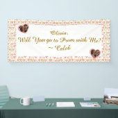  Go to Prom with Me | Romantic Promposal 横断幕 (トレードショー)