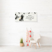  Go to Prom with Me | Romantic Promposal 横断幕 (インサイチュ)