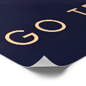 Go Trail Running Travel Poster ポスター (角)