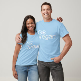 Go Vegan - Basic Singlet - Black Tシャツ