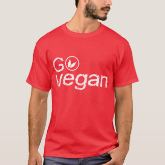 Go Vegan - basic T-shirt Tシャツ