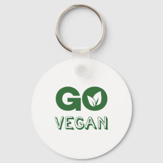 Go Vegan Plant Based Nutrition Veganism キーホルダー