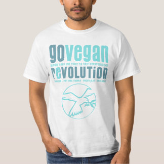 GO VEGAN REVOLUTION -16m Tシャツ
