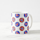 Go Vote Pins Coffee Mug コーヒーマグカップ (正面右)