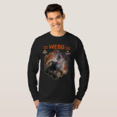 GO  WEBB  GO  Webb宇宙望遠鏡 新しいタランチュラN Tシャツ (正面フル)