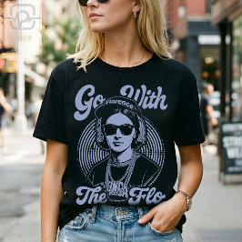Go With The Flo Florence Nightingale Hip Hop Retro Tシャツ