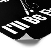 Go Work Your Cringe 9-5私は魚釣りミーム おもしろい ポスター (角)