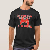 Go Work Your Cringe 9 5 I ll Be Gaming Tシャツ (正面)