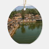 GOAインドアジア セラミックオーナメント (左)