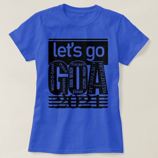 GOAツアー2021 Tシャツ (デザイン正面)