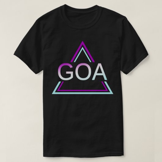 GOAテクノハウスパーティーEDMフェスティバルエレクトロレイブ1 Tシャツ (デザイン正面)