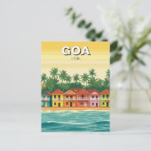 Goa India ポストカード (スタンド正面)