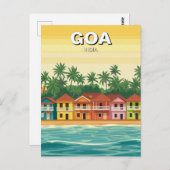 Goa India ポストカード (正面/裏面)