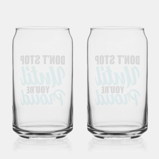 Goal-Oriented Achievement Quote ガラス缶 (裏面)