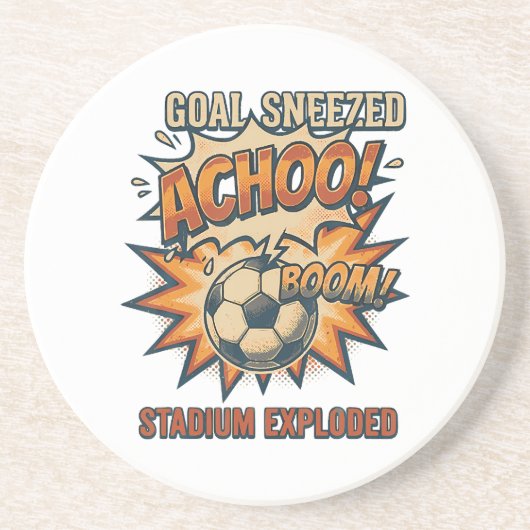 Goal Sneezed Stadium Exploded コースター (正面)