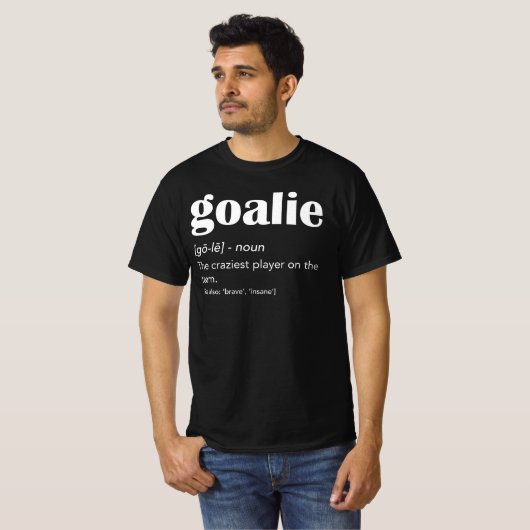 Goalie定義 Tシャツ (正面フル)