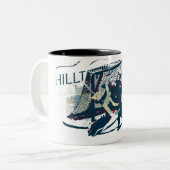 Goalie – アイスホッケープレーヤー ツートーンマグカップ (正面左)