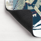 Goalie – アイスホッケープレーヤー マウスパッド (コーナー)