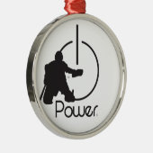 Goalie メタルオーナメント (右)