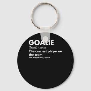 Goalie Goalkeeper Definition Soccer Hockey キーホルダー