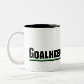 Goalkeing.サッカーコーヒーマグ ツートーンマグカップ (左)