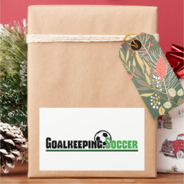 Goalkeing.Soccerシール 長方形シール