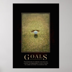 Goals Motivational Parody Poster ポスター