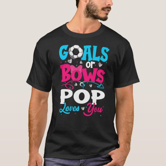 Goals Or Bow Keeper Of Gender Pop Loves You Reveal Tシャツ (正面)