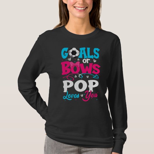 Goals Or Bow Keeper Of Gender Pop Loves You Reveal Tシャツ (正面)