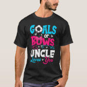 Goals Or Bow Keeper Of Gender Uncle Loves You Reve Tシャツ (正面)
