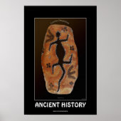 GOANNAオーストラリア先住民スタイルアートポスター ポスター (正面)