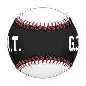 GOAT野球選手もっとも偉大-すべての時間ボール 野球ボール (正面)