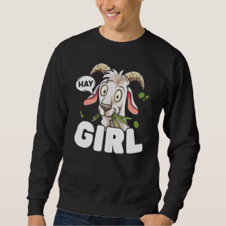 Goat  Animal Farmer Goat Lady Rancher Farming 1 スウェットシャツ