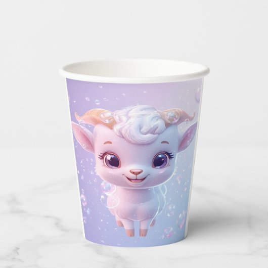 Goat Bubble 紙コップ (裏面)
