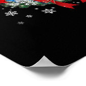 Goat Christmas Ornament Decoration Gift Xmas Gift ポスター (角)