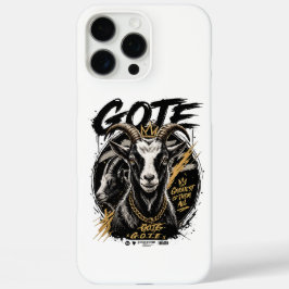 GOAT Crown Luxury Phone Case Design iPhone 16 Pro Maxケース