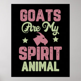 Goat design ポスター