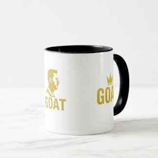 GOAT Gold Crown Mug – Black & Gold マグカップ