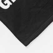 Goat Greatest Of All Time Funny Meme  フリースブランケット (角)