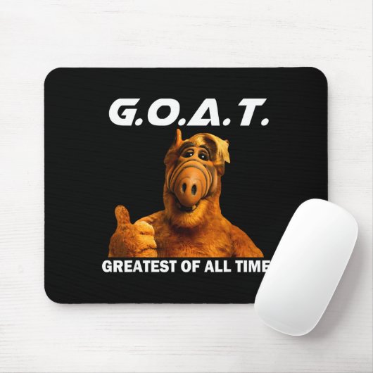 Goat Greatest Of All Time Funny Meme  マウスパッド (マウス)