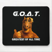 Goat Greatest Of All Time Funny Meme  マウスパッド (正面)