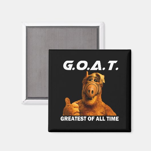 Goat Greatest Of All Time Funny Meme  マグネット (正面/裏面)