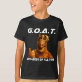 Goat Greatest Of All Time Funny Meme  Tシャツ (正面)