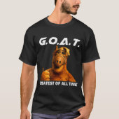 Goat Greatest Of All Time Funny Meme Tシャツ (正面)