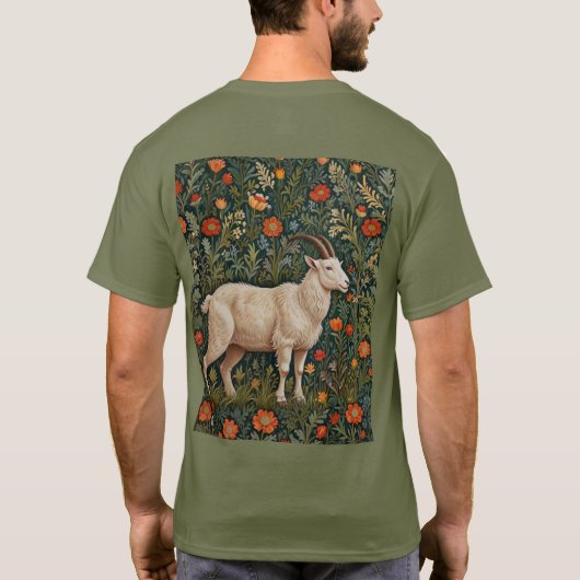 GOAT Greatest of all Time Tシャツ (裏面)