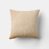 Goat hair fur animal texture クッション (裏面)