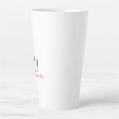GOAT Homeschooling Podcast Mug, 17oz カフェラテマグ (正面)