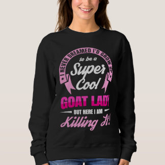 Goat Lady Goat  Friends スウェットシャツ