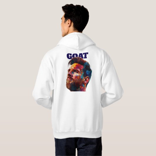 Goat Messi Hoodie  パーカ (裏面フル)
