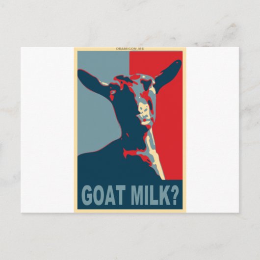 goat milk-2.gif ポストカード (正面)